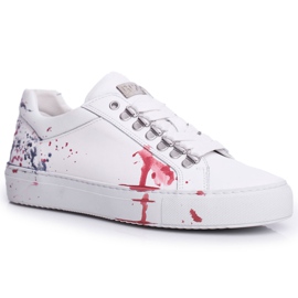 Damskor Sneakers Vitt läder GOE FF2N3027