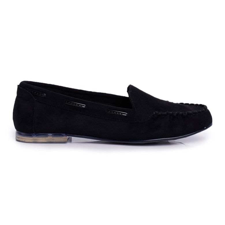 Dam Loafers Sergio Leone Mocka Svart MK722