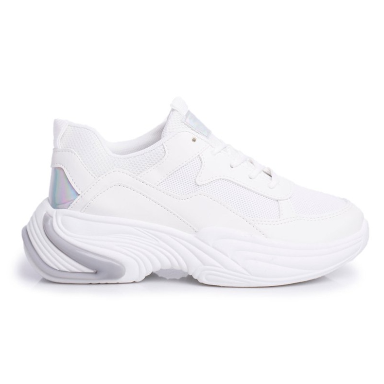 PS1 Kvinnors sportskor Färgrik vit Pinner mångfärgad