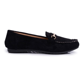 BUGO Dam Loafers Mocka Svart Dykning