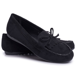 BUGO Dam Loafers Mocka Svart Velucci