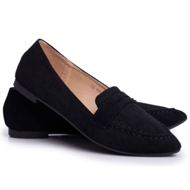 BUGO Dam Loafers Mocka CH-1M6 Svart Laveria