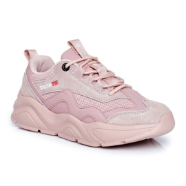 Kvinnors sportskor Sneakers Big Star Pink FF274960 rosa