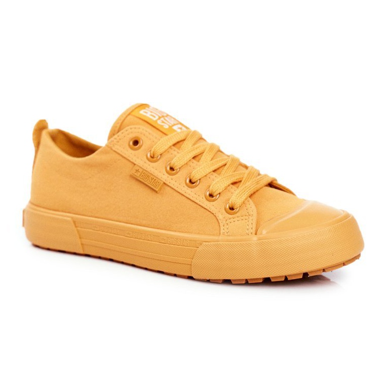 Dam Sneakers Big Star Yellow FF274A086 gul