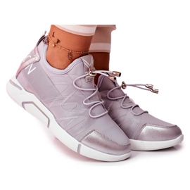 SEA Kvinnors sportskor med dragkedja och fodring i grå terfin