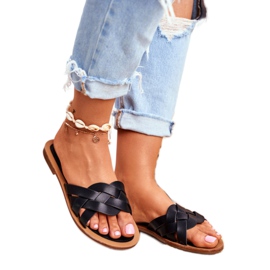 FRJ Eleganta damtofflor Svart Mariah