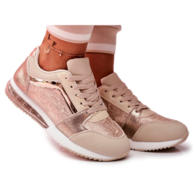 SEA Kvinnors sportskor Sneakers Beige Helly