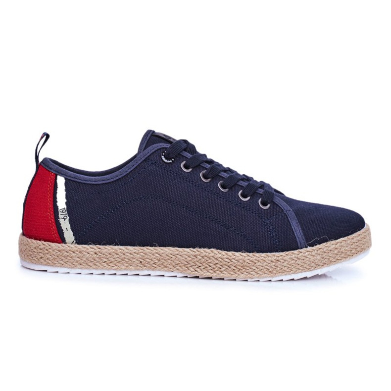 Herrskor Big Star Espadrilles Marinblå FF174154