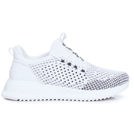 Mäns sportskor Big Star White FF174242 vit