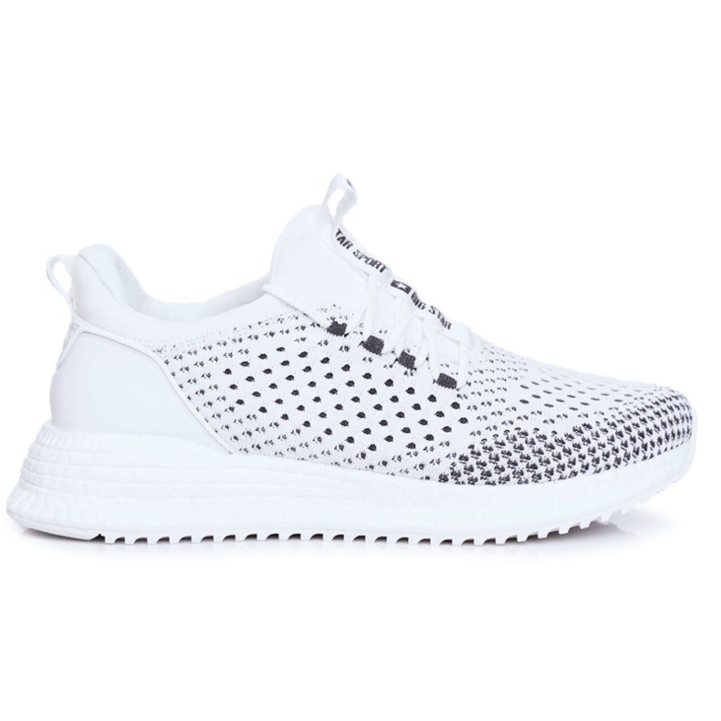 Mäns sportskor Big Star White FF174242 vit