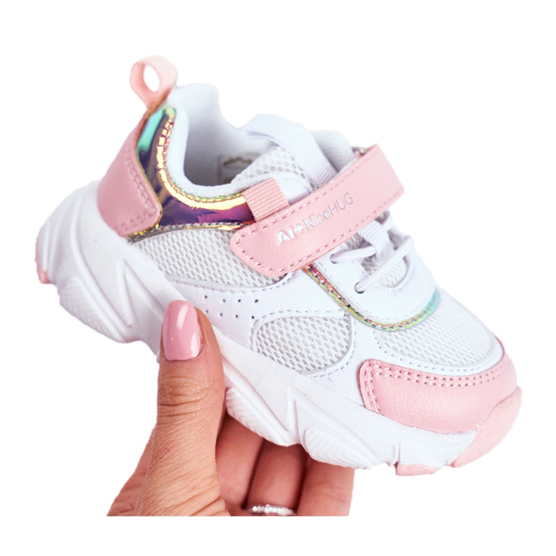 Sportbarnskor Rosa ABCKIDS B011104349 vit