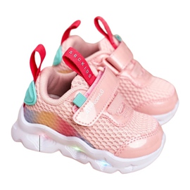 ABCKIDS POLAND Sp. z o.o. Sportbarnskor Glödande rosa Abckids B011105220