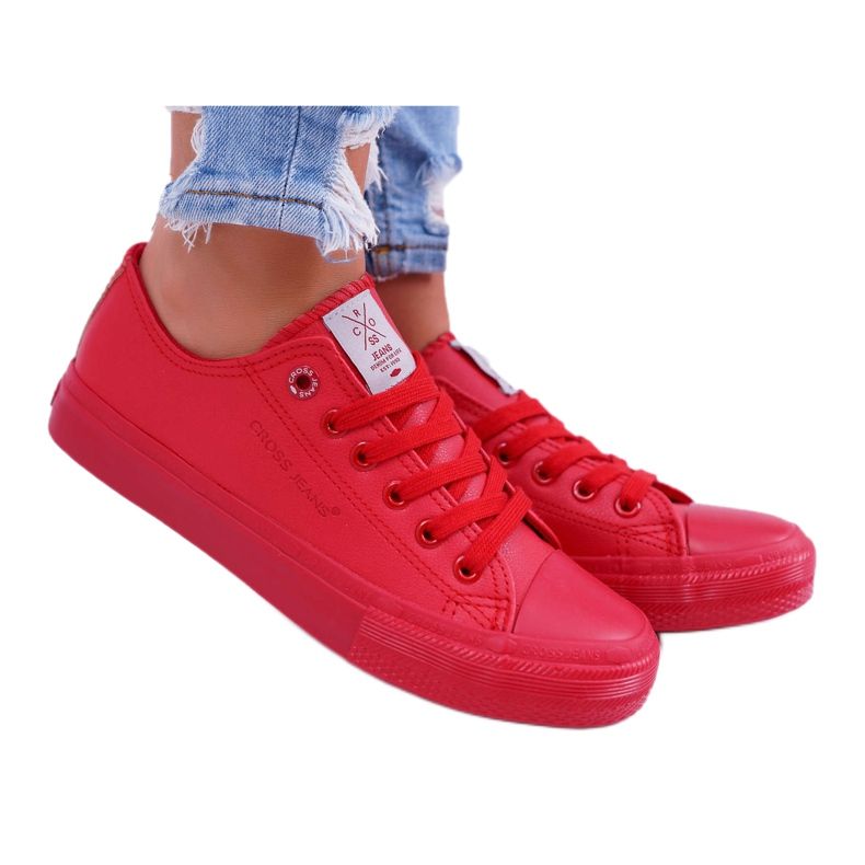 Kvinnors sneakers Cross Jeans Röd DD2R4032