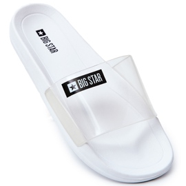 Dam Tofflor Big Star Transparent White DD274A258 vit