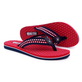Dam Tofflor Flip-flops Big Star Red DD274A252 röd