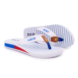 Dam Tofflor Flip-flops Big Star White DD274A245 vit