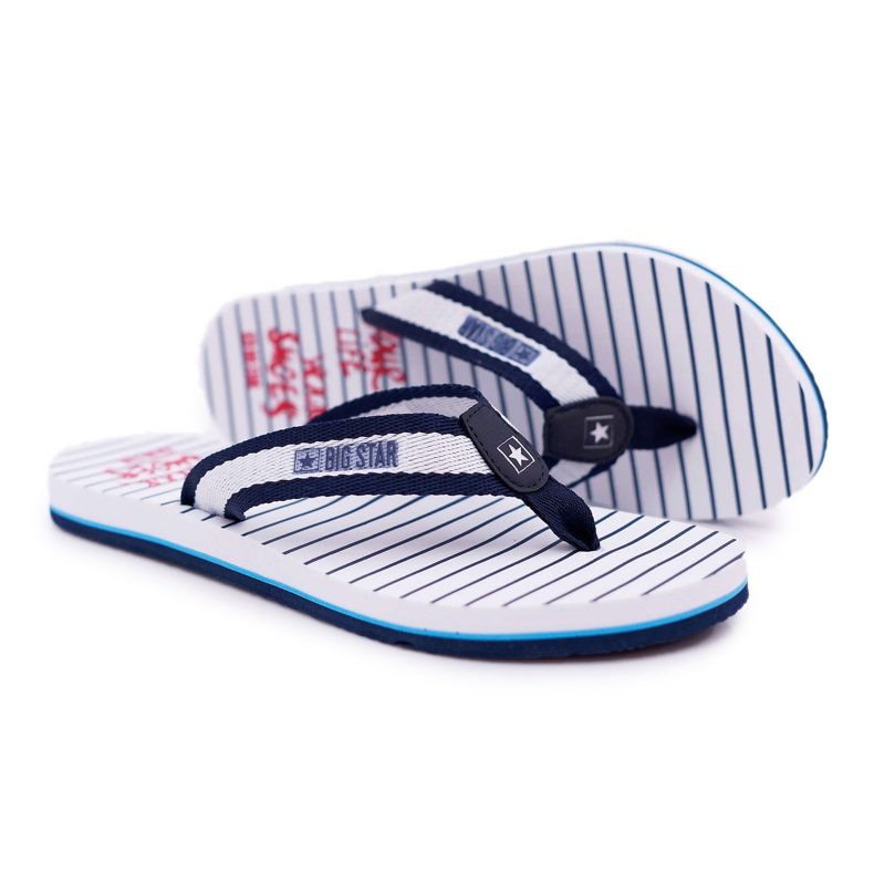 Dam Tofflor Flip-flops Big Star Marinblå DD274A250