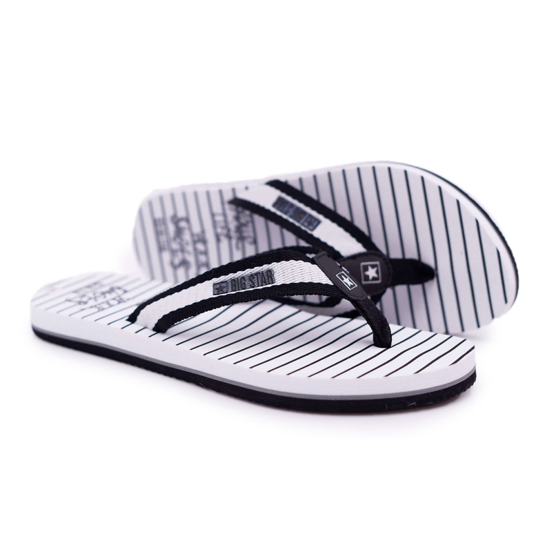 Dam Tofflor Flip-flops Big Star Black DD274A251 svart