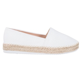 Small Swan Textil Espadrilles vit