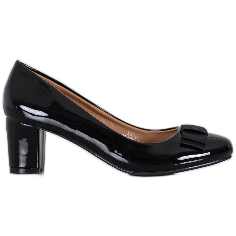 Weide Lackerade pumpar svart