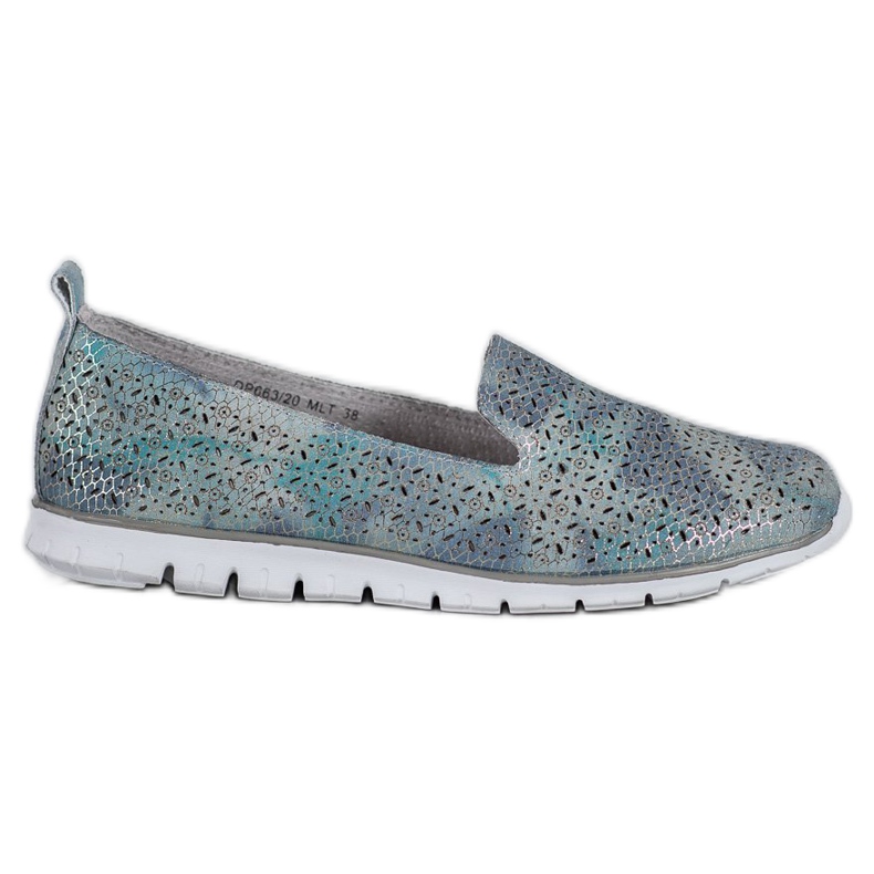 Filippo Läderherrar på plattformen blå