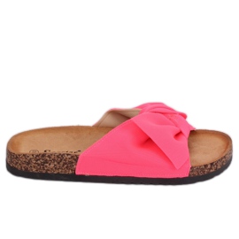 Fuchsia tofflor i kork CK108 Fuchsia rosa