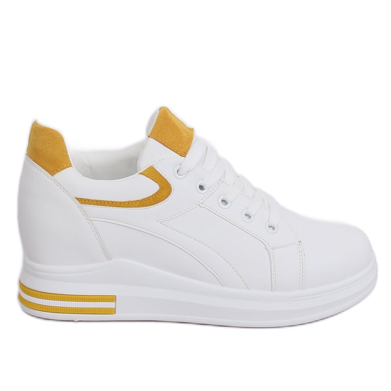 Vita HY-231 Yellow wedge sneakers gul