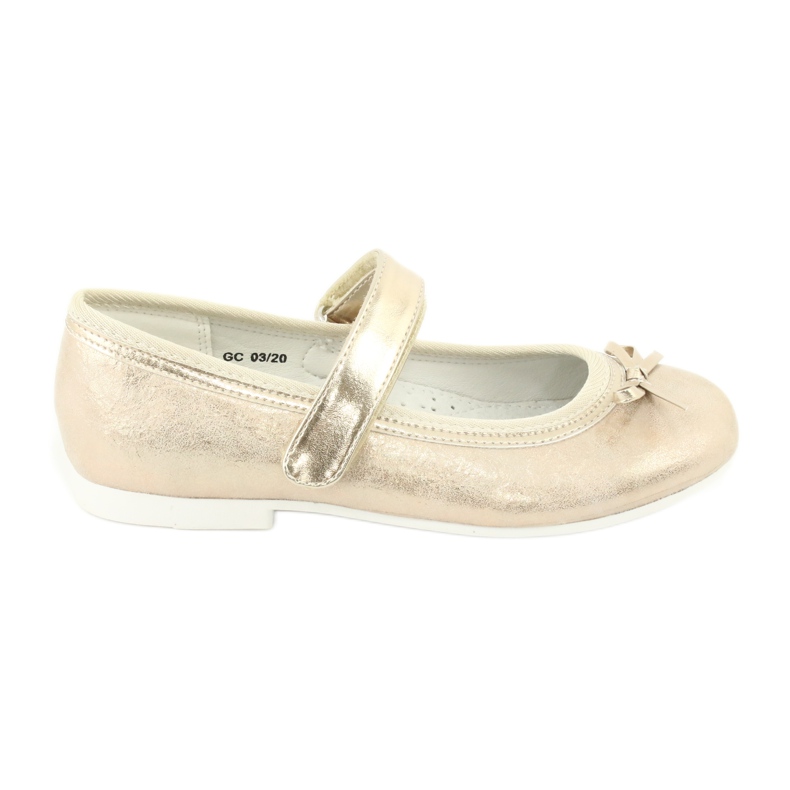 Golden Ballerinas med rosett American Club GC03 / 20 gyllene