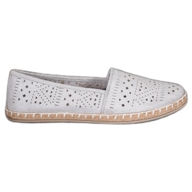 MCKEYLOR Aztec Espadrilles With Aztec Mönster brun grå