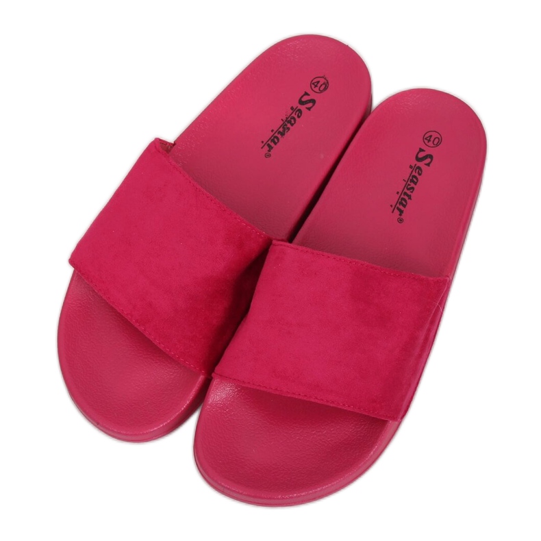 Enkla fuchsia tofflor CK98 Fuchsia rosa