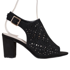 Goodin Sandaler med mocka svart