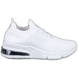 Sweet Shoes Textil sportskor vit