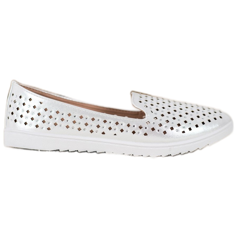 Renda Snygga herrar med kristaller grå