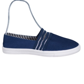 SHELOVET Bekväma slip-on sneakers blå