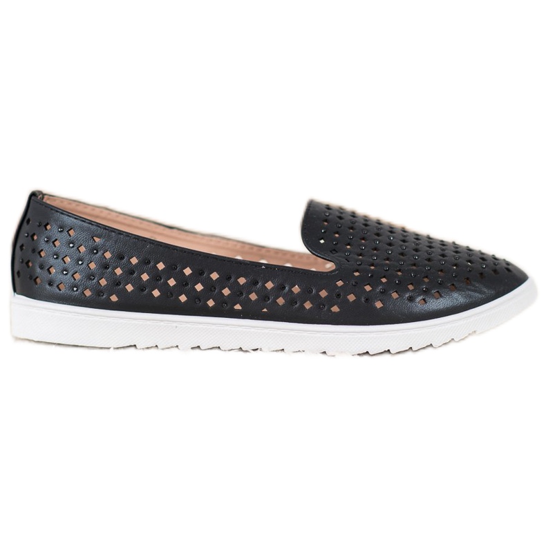 Renda Snygga herrar med kristaller svart