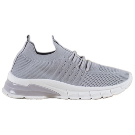 Bella Paris Openwork sneakers grå