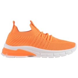 Bella Paris Openwork sneakers orange