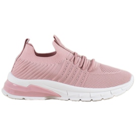 Bella Paris Openwork sneakers rosa