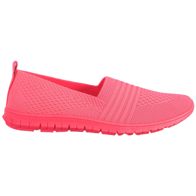 SHELOVET Bekväma Openwork Slipons rosa