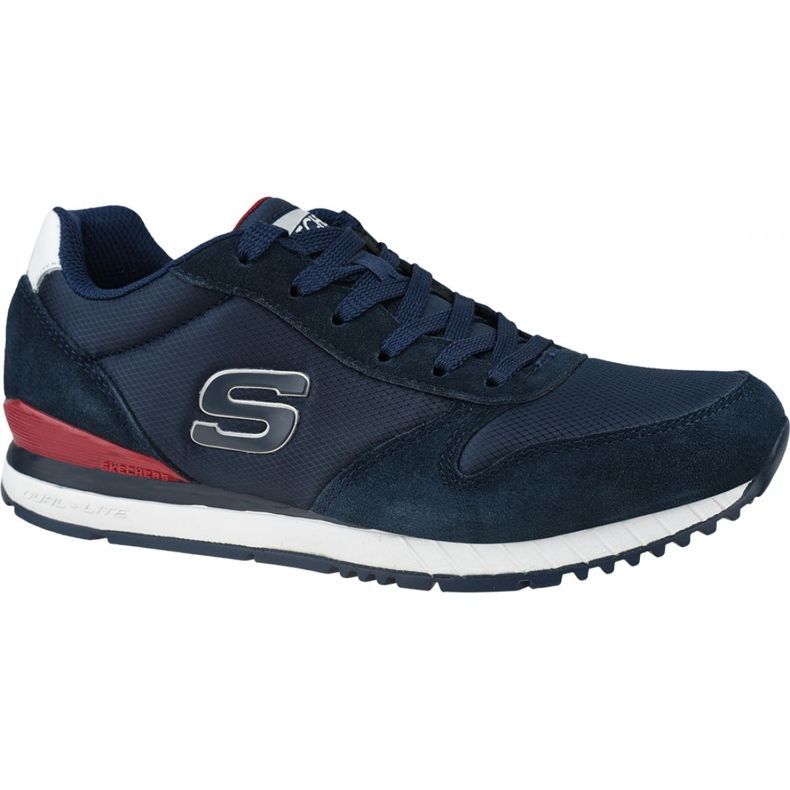 Skechers Sunlite-Waltan M 52384-NVY Skor marinblå