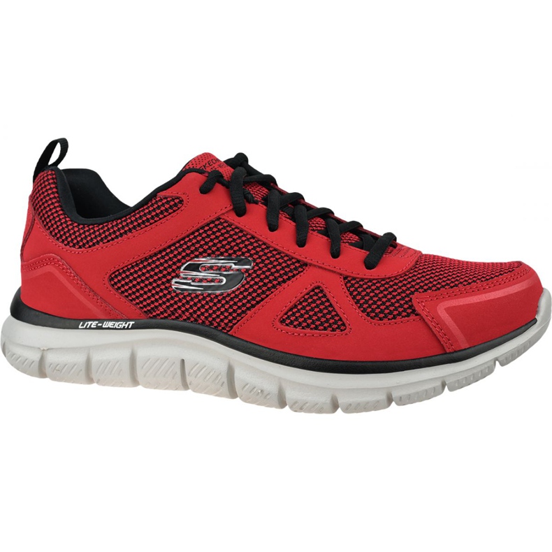 Skechers Track-Bucolo M 52630-RDBK Skor röd