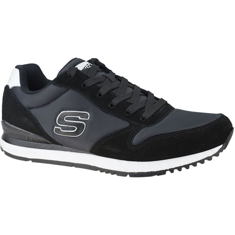 Skechers Sunlite-Waltan M 52384-BLK Skor svart blå