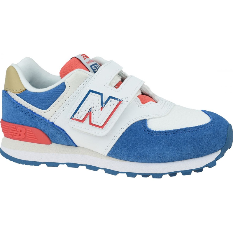 New Balance Jr YV574SCF skor vit blå