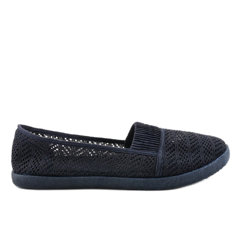 CB1711-47 marinblå slip-on sneakers