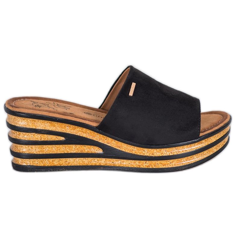 Goodin Snygga kil tofflor svart