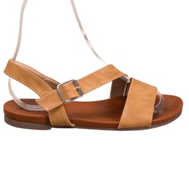 Kylie Klassiska sandaler brun