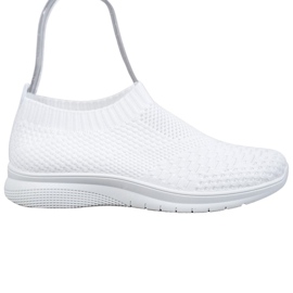 SHELOVET Slip On Sneakers vit