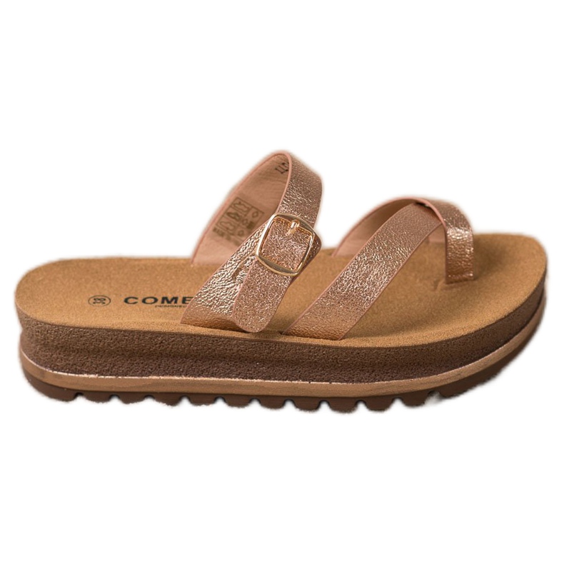 Comer Tofflor På Modeplattformen gul