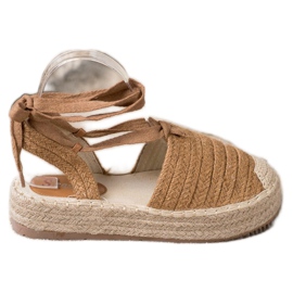 Seastar Knutna Espadrilles -sandaler brun