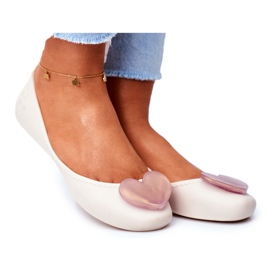 Doftande gummiballerina för kvinnor ZAXY Beige FF285051